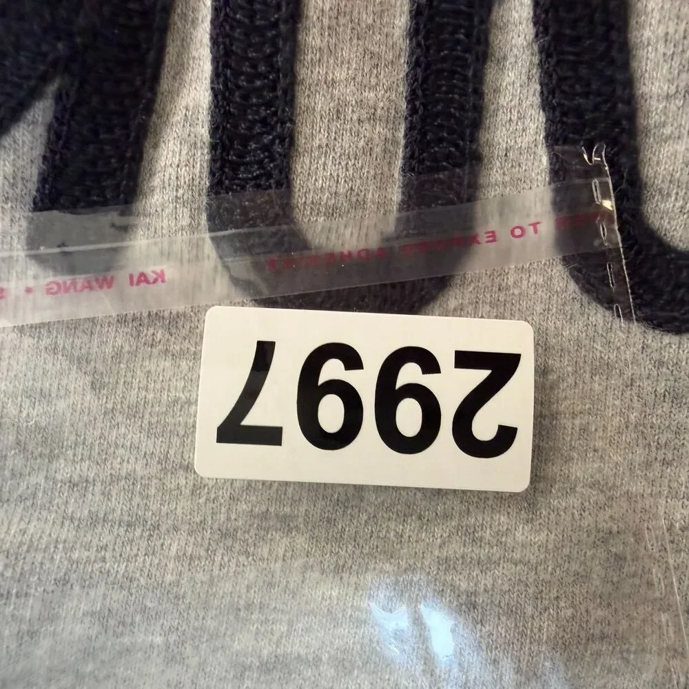 J Crew Womens Small Brooklyn Sweatshirt Gray Chenille Collegiate Crewneck